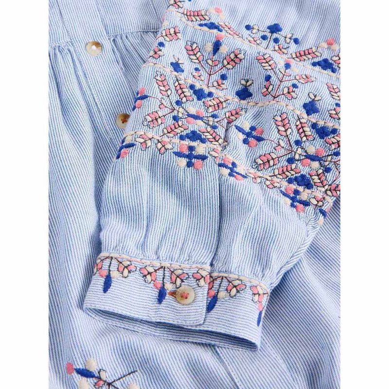 White Stuff Geri Embroidered Shirt image number 2